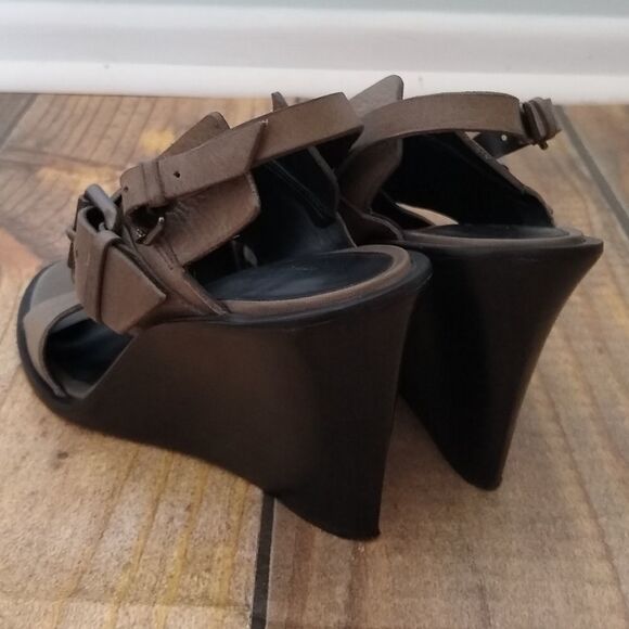 All Saints Elin slingback Wedges EUC size 36 (US6) - Picture 2 of 3